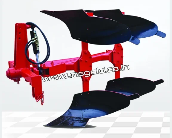 Primary tillage tool for turning soil and burying crop residues.